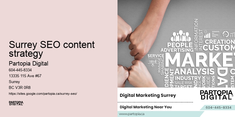 Surrey SEO content strategy SEO keyword research