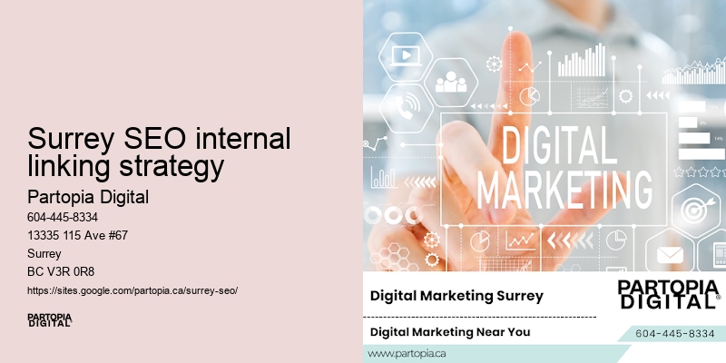 Surrey SEO internal linking strategy Local SEO Optimization