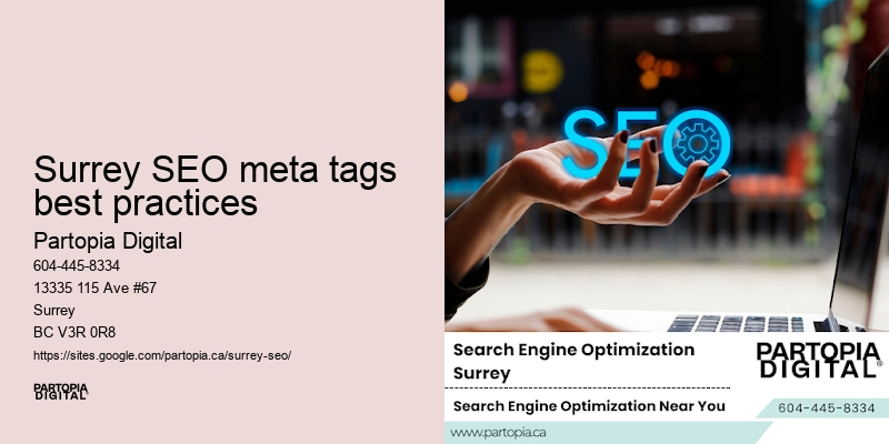 SEO performance Surrey SEO meta tags best practices