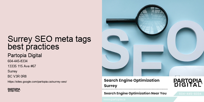 SEO manager Surrey SEO meta tags best practices