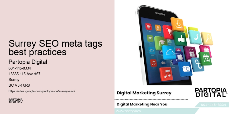 Surrey SEO meta tags best practices SEO organic traffic