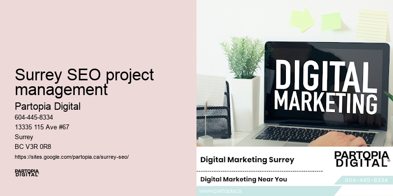 SEO solutions provider Surrey SEO project management