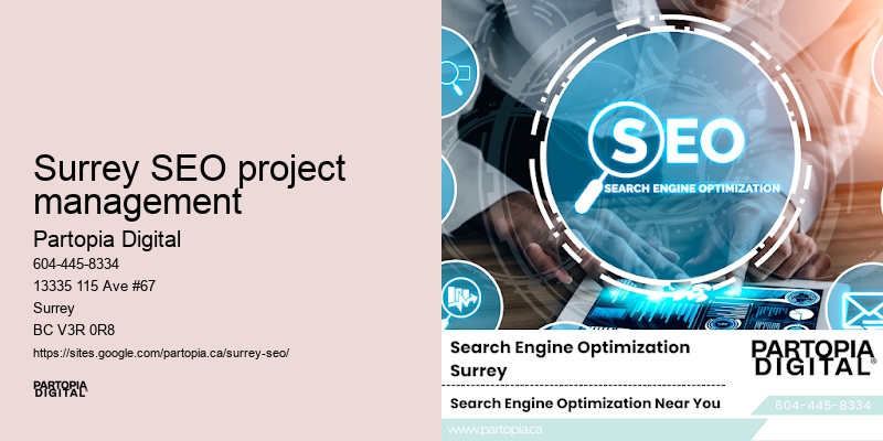 Surrey SEO project management SEO professionals