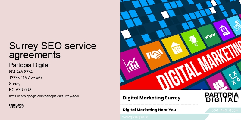 Local SEO services near me Surrey SEO service agreements