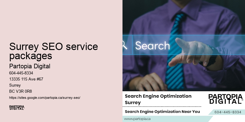 Surrey SEO service packages SEO ROI