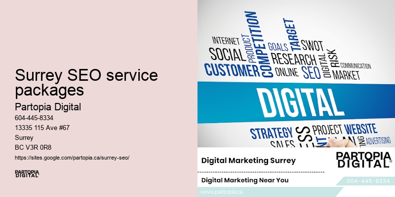 Effective SEO Marketing Campaigns Surrey SEO service packages