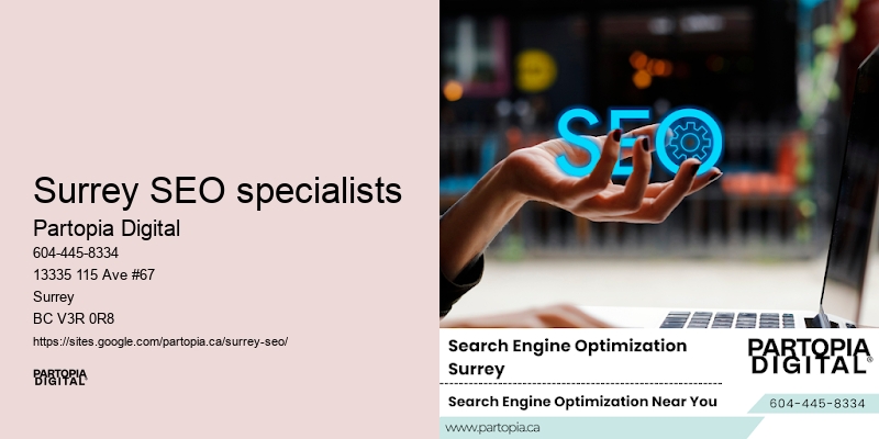 SEO consulting services Surrey SEO specialists