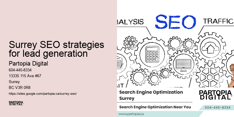 Surrey SEO strategies for lead generation