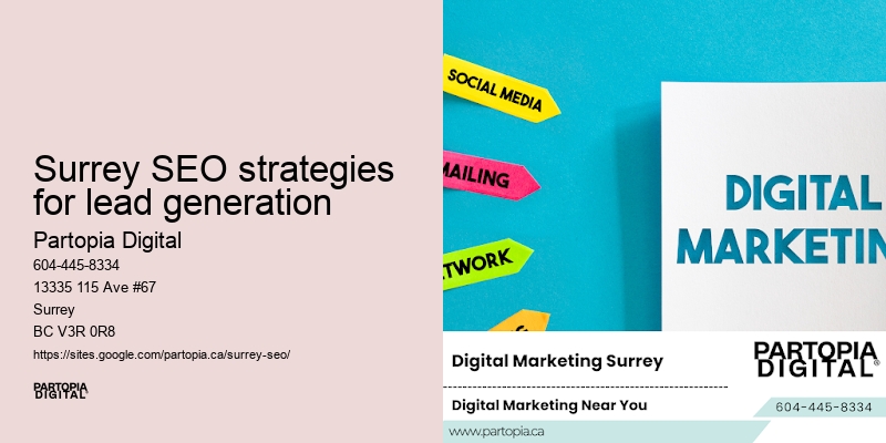 SEO tips for Surrey SEO strategies for lead generation businesses