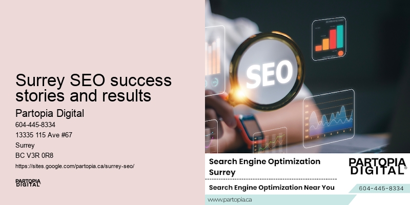 Best SEO services Surrey SEO success stories and results