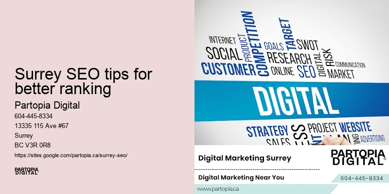 Effective SEO services Surrey SEO tips for better ranking