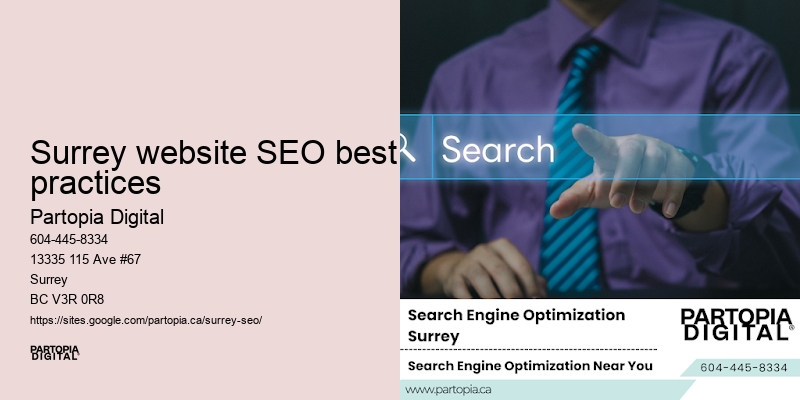 SEO success Surrey website SEO best practices