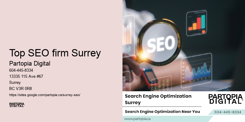 SEO tactics Top SEO firm Surrey